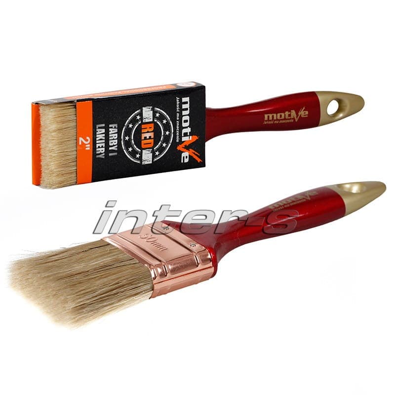 MOTIVE Pędzel red 4", zdjęcie 1