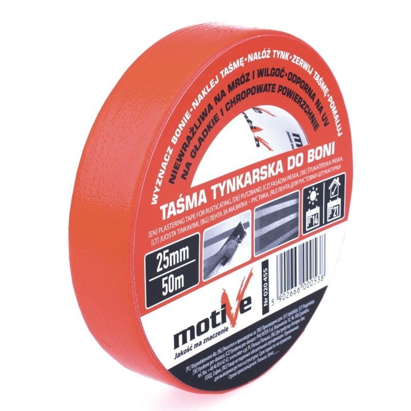 MOTIVE Taśma tynkarska do boni 25mm/50m, zdjęcie 1