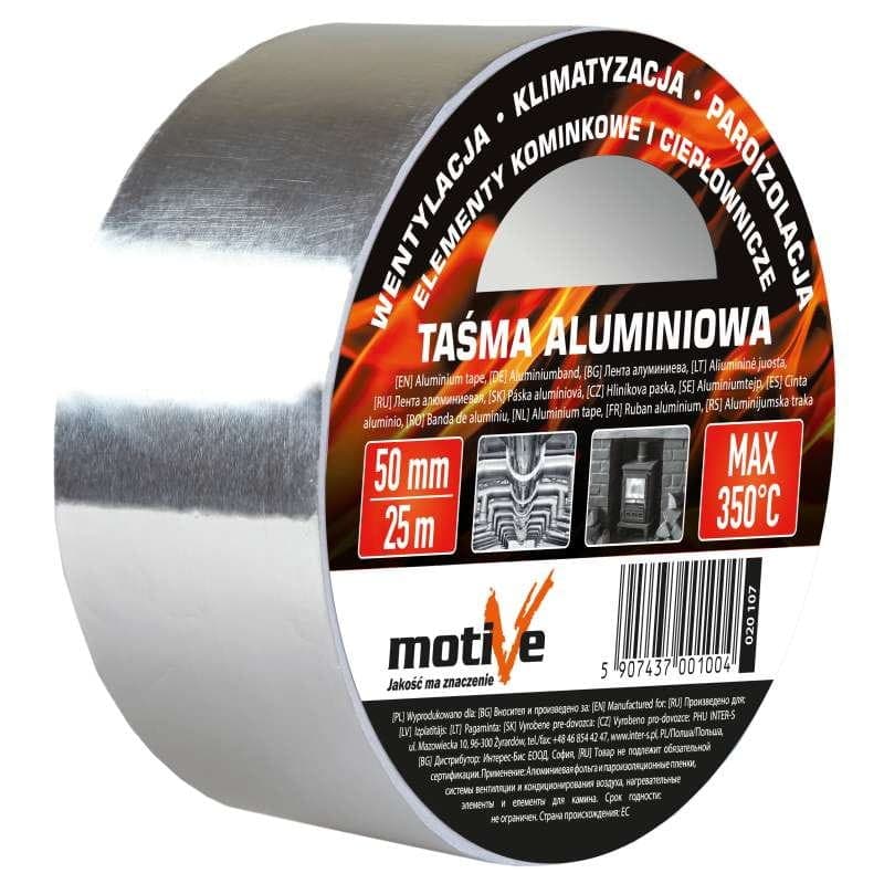 MOTIVE Taśma aluminiowa 50mm/25m 350°, zdjęcie 1