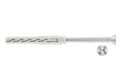 WKRĘT-MET Kołki ramowe rozporowe z wkrętem z łbem stożkowym 10 x 160 (25szt)