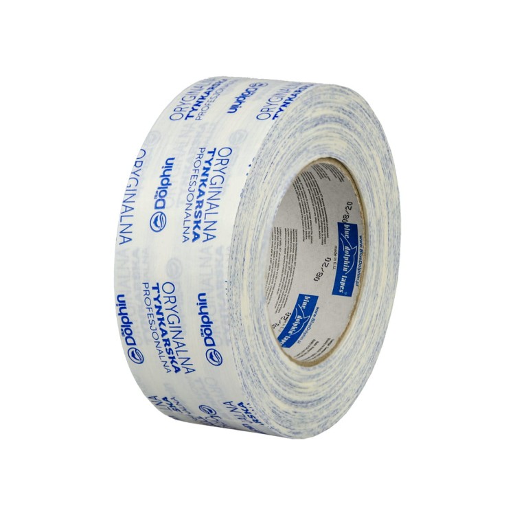 BLUE DOLPHIN Taśma tynkarska 38 mm *50m ,  Biały