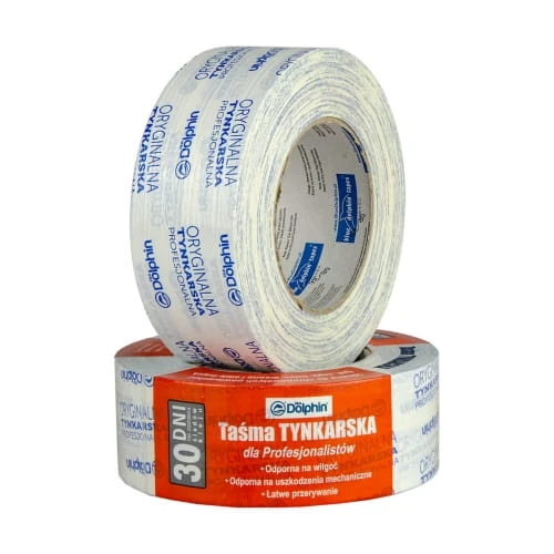 BLUE DOLPHIN Taśma tynkarska 48 mm *50m , Biały