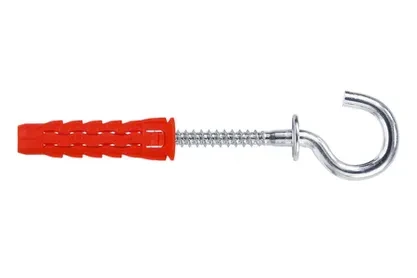 WKRĘT-MET Kołki uniwersalne z hakiem półpełnym 8,0 x 40 (25szt)