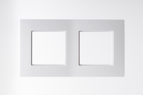 POLMARK ROSA Ramka podwójna, Biały