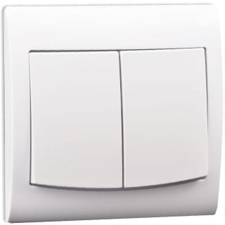 POLMARK VEGA Łącznik podwójny ŁP-2V, Biały