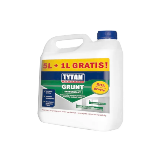 TYTAN PROFESSIONAL Grunt  uniwersalny XXL 5L+1L GRATIS!