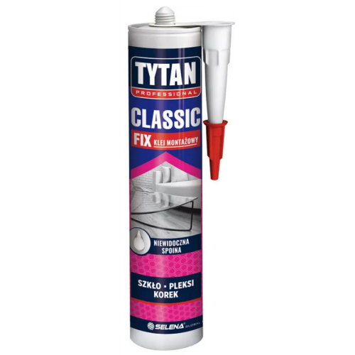 TYTAN PROFESSIONAL CLASSIC FIX Klej montażowy 290 ml bezbarwny