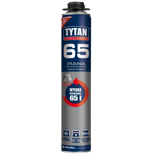 TYTAN PROFESSIONAL Gun Piana Pistoletowa 750 ml rękawiczki