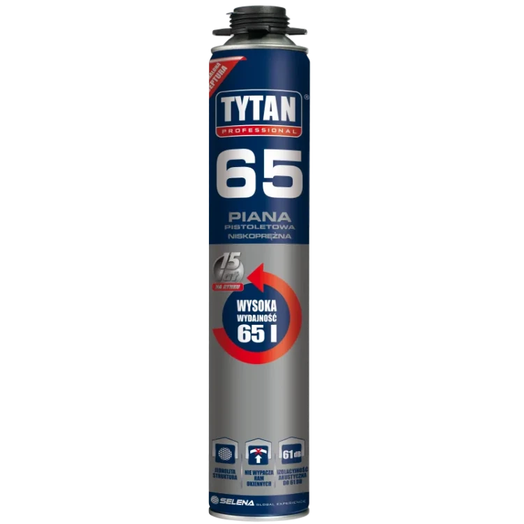 TYTAN PROFESSIONAL Gun Piana Pistoletowa 750 ml rękawiczki