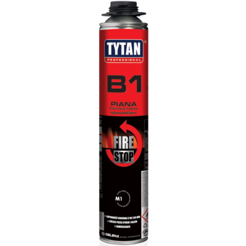 TYTAN PROFESSIONAL 65 Piana Pistoletowa 750 ml rękawiczki