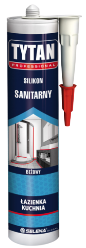TYTAN PROFESSIONAL Silikon Sanitarny 280 ml biały