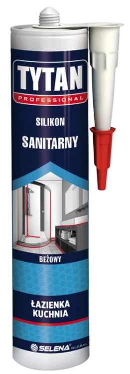 TYTAN PROFESSIONAL Silikon Sanitarny 280 ml biały