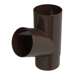 GALECO PVC Trójnik 67° (100/100)