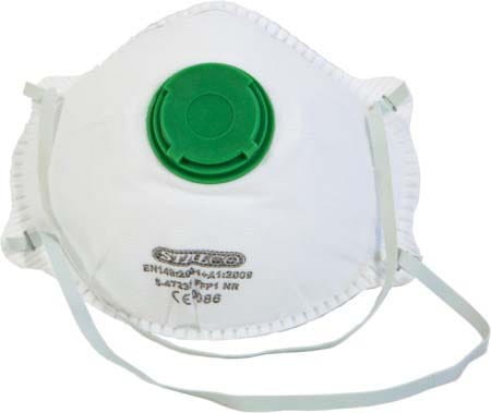 STALCO Maska z zaworem przeciwpyłowym TYP FFP1