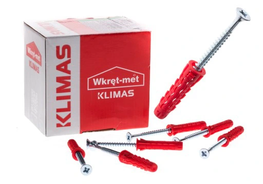 WKRĘT-MET Kołki do karton gipsu 10 x 50 nylon (30szt)