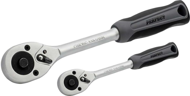 STALCO Rękojeść z grzechotką CR-V 1/2"