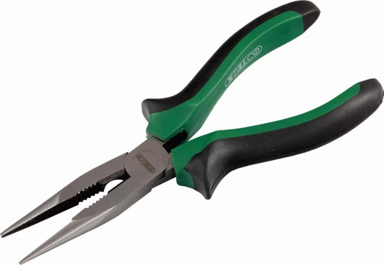 STALCO Szczypce wydłużone proste, 200mm