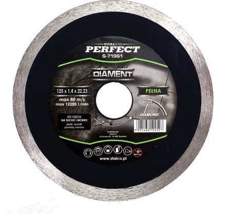 STALCO Tarcza diamentowa pełna, 230mm