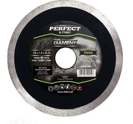 STALCO Tarcza diamentowa pełna, 230mm