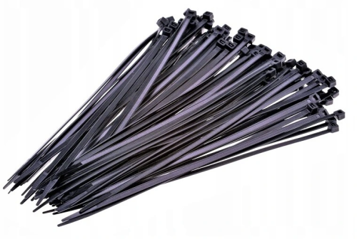 STALCO Opaski nylonowe czarne, 2,5x100