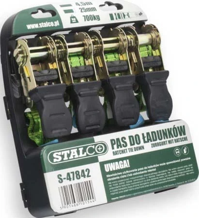 STALCO Pasy do ładunków 4szt. 700kg, 25mmx4,5m