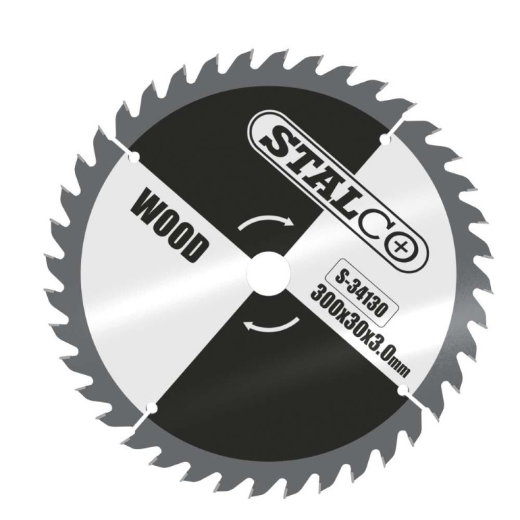 STALCO Piła tarczowa do drewna Z40, 200mmx2,4x30mm