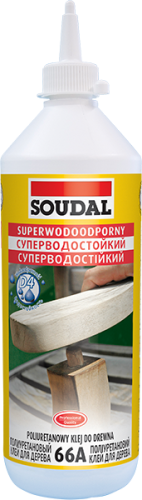 SOUDAL Klej PU do drewna 66A 750ml
