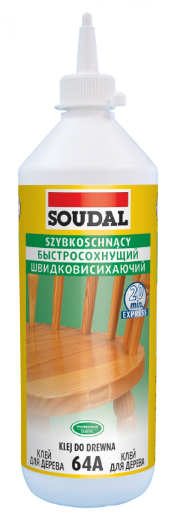 SOUDAL Szybki klej-drewno 64A 750ml