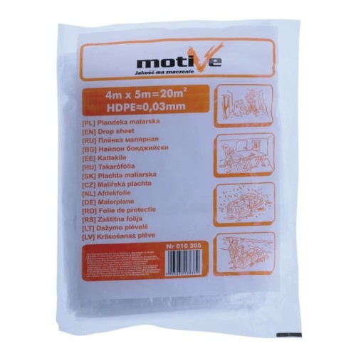 MOTIVE Plandeka  4/5 30 mikronów