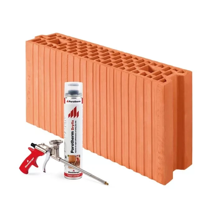 Pustak ceramiczny Porotherm 11,5 Dryfix P+W (115 mm x 498 mm x 249 mm)