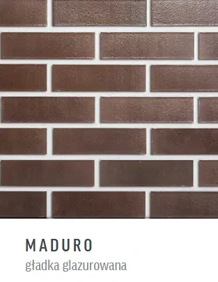 Cegła klinkierowa Roben Maduro (glazurowana gładka)