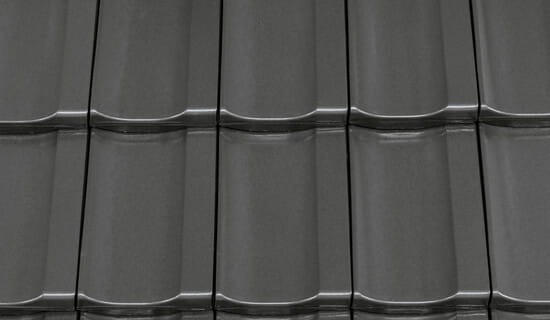 Dachówka ceramiczna Creaton Cantus Noblesse kryształowa w kolorze łupka glazurowana