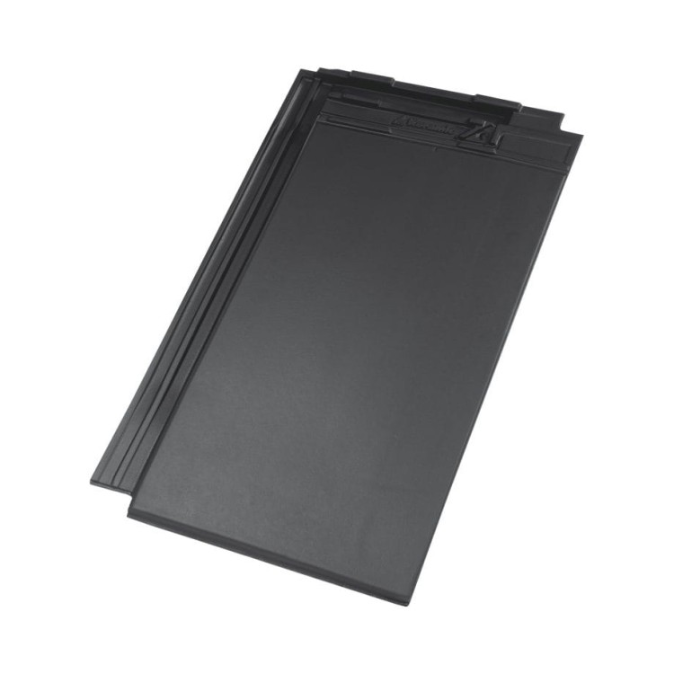 Dachówka ceramiczna płaska Wienerberger Koramic Orea 9 antracytowa matowa angobowana