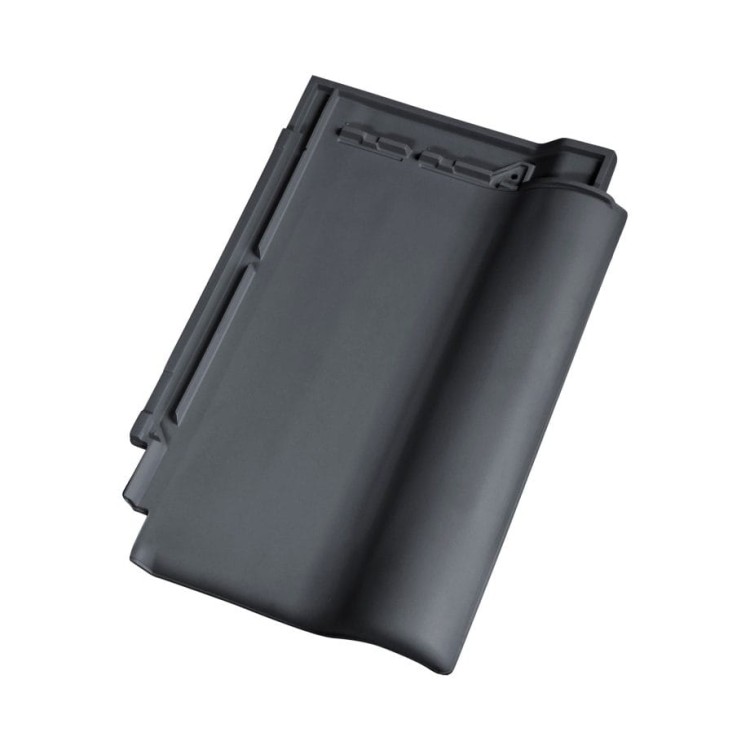 Dachówka ceramiczna renesansowa Wienerberger Koramic Alegra 9 antracytowa matowa angobowana