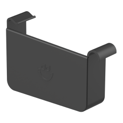 zaślepka lewa kwadratowej rynny galeco stal2 cena