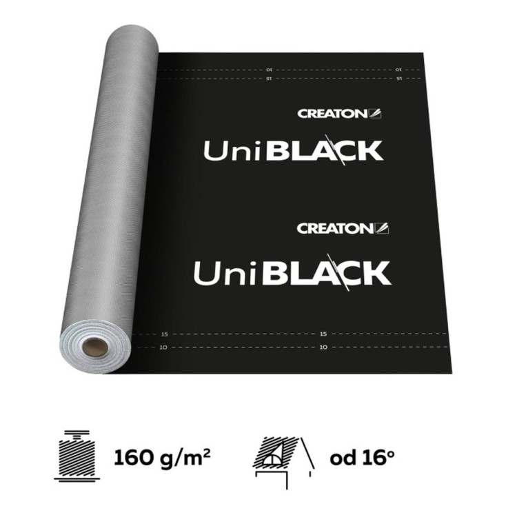 Membrana dachowa Creaton UniBLACK 160 g oryginał super cena szybka wysyłka.jpg