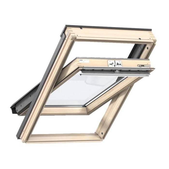 VELUX Okno drewniane 3-szybowe otwierane u góry GLL 1061 (MK06 78x118)